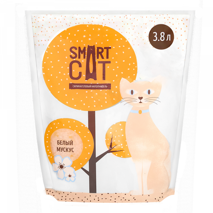 Smart Cat - Силикагелевый наполнитель с ароматом