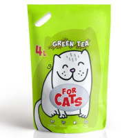 Наполнитель FOR CATS силикагелевый, с ароматом зеленого чая