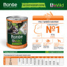 Влажный корм Monge Dog BWild GRAIN FREE Puppy&Junior для щенков и беременных собак, беззерновой, из утки с тыквой и кабачками, 24 шт по 400 г