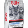 Blitz Sensitive Сухой корм для стерилизованных кошек с индейкой, Turkey Adult Sterilised Cat All Breeds