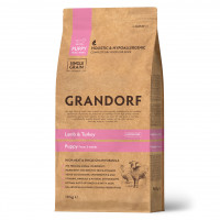 GRANDORF DOG Lamb&amp;Turkey PUPPY (ягнёнок с индейкой для щенков)