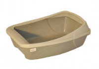 Сибирская кошка Туалет Евро для кошек глубокий с бортиком: 44*32*16см (2668)