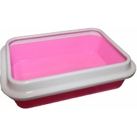 Сибирская кошка Туалет Премиум для кошек глубокий с бортиком: 37*27*9,5см (2354)