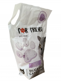 Наполнитель FOR FRIENDS силикагелевый, с ароматом лаванды