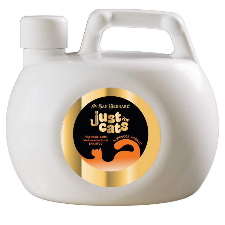 Iv San Bernard Just for cats Apricot Шампунь для кошек, для короткой и средней шерсти