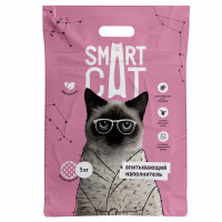 Smart Cat - впитывающий наполнитель, минеральный, средняя фракция