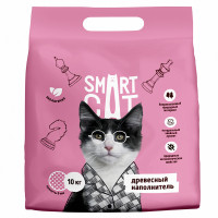 Smart Cat - Древесный наполнитель для кошачьего лотка 6мм