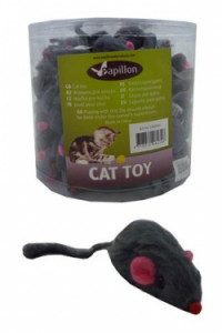 Papillon Игрушка для кошек &quot;Веселый мышенок&quot; с погремушкой, вельвет