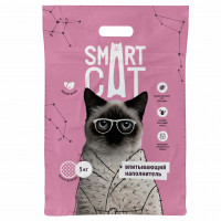 Smart Cat - впитывающий наполнитель, минеральный, мелкая фракция