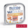 Влажный корм Monge VetSolution Cat Urinary Struvite Уринари Струвит для кошек при заболеваниях мочеполовой системы и струвитном течении МКБ 24 шт по 100 г