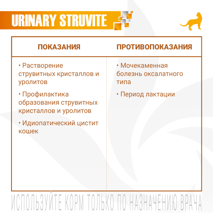 Влажный корм Monge VetSolution Cat Urinary Struvite Уринари Струвит для кошек при заболеваниях мочеполовой системы и струвитном течении МКБ 24 шт по 100 г
