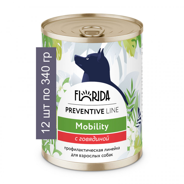 Florida Preventive Line консервы Mobility для собак