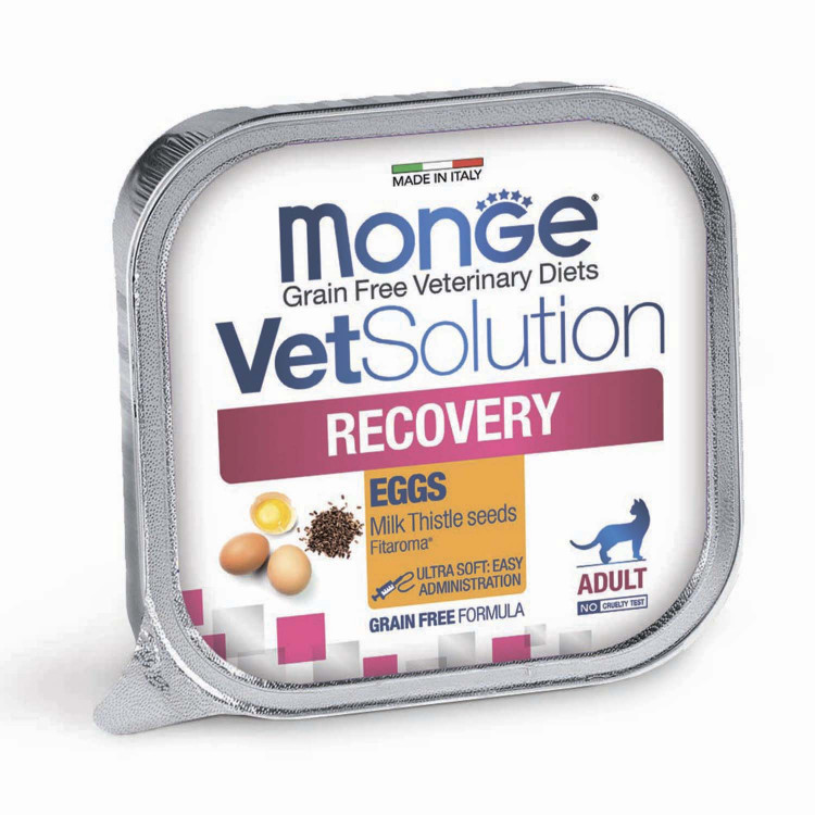 Влажный корм Monge VetSolution Cat Recovery Рекавери для кошек при восстановлении питания в период выздоровления 24 шт по 100 г