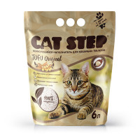 Cat Step Tofu Original комкующийся растительный наполнитель Оригинальный