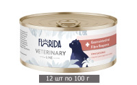 Влажный корм Florida Gastrointestinal Fibre Response корм для кошек, ветеринарный диетический при запорах (12 шт по 100 г)