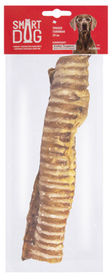 Smart Dog Лакомства для собак: говяжья трахея, 25 см