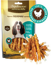 Деревенские лакомства Куриные палочки крученные