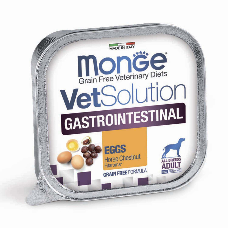 Влажный корм Monge VetSolution Dog Gastrointestinal Гастроинтестинал для собак при заболеваниях ЖКТ 24 шт по 150 г