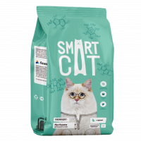 Smart Cat сухой корм для стерилизованных кошек и кастрированных котов с индейкой, курицей и овощами