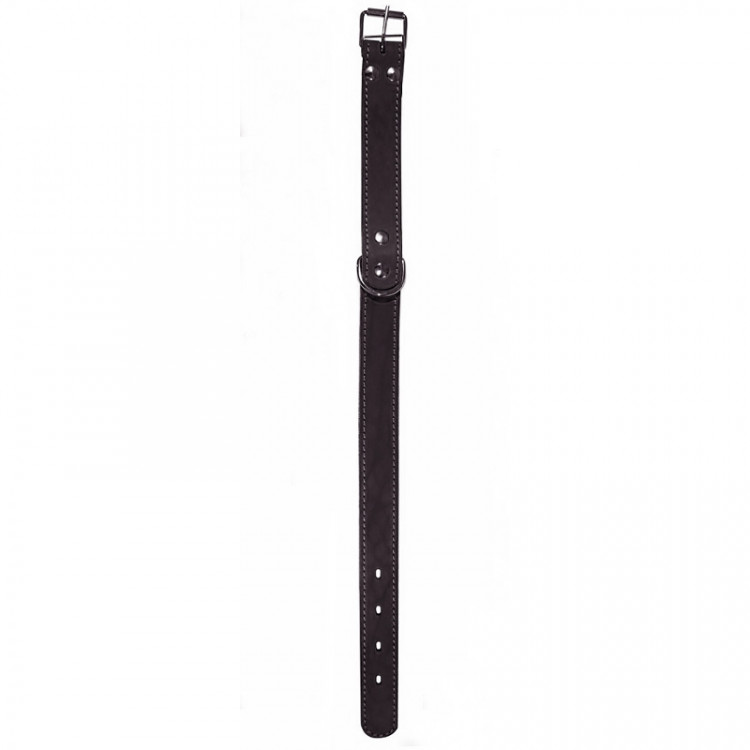 Зооэкспресс ошейник фетр черный 1 слой