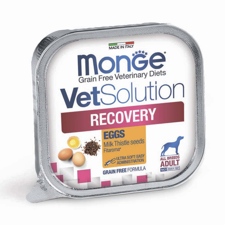 Влажный корм Monge VetSolution Dog Recovery Рекавери для собак при восстановлении питания в период выздоровления 24 шт по 150 г