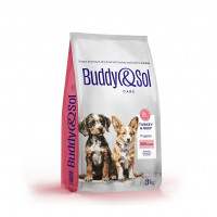 Сухой корм Buddy&amp;Sol Care Puppy для щенков с индейкой и говядиной