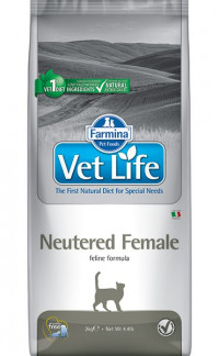 Farmina Vet Life Cat Neutered Female Питание для стерилизованных кошек