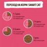 Smart Cat сухой корм для взрослых кошек с ягненком и овощами