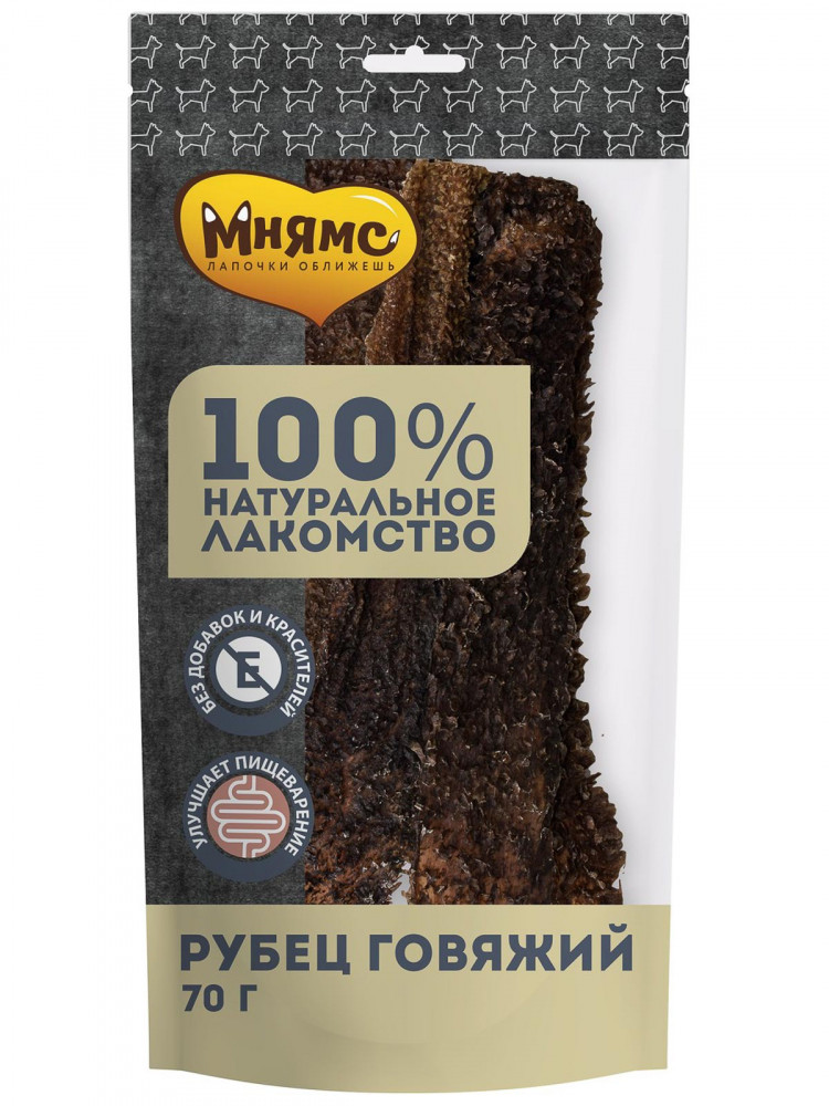 Мнямс Лакомство для собак Рубец говяжий