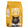 Smart Cat cухой корм для взрослых кошек с курицей, индейкой и овощами