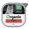 Консервы Organix Премиум Воздушный паштет с говядиной для кошек, 70% мяса - 15 шт по 100 гр
