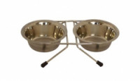 Papillon Две миски на поставке, 13см, 2 х 0,35 л