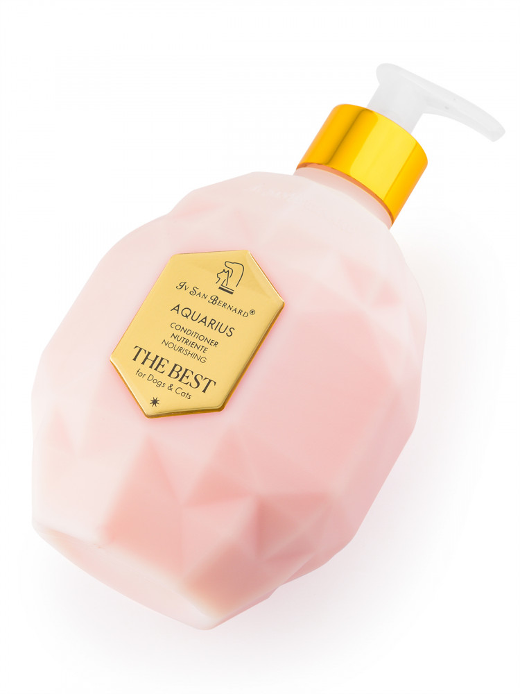 Iv San Bernard The Best line Aquarius Кондиционер для собак и кошек, для восстановления и питания шерсти с экстрактом виноградной лозы