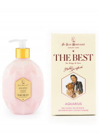 Iv San Bernard The Best line Aquarius Кондиционер для собак и кошек, для восстановления и питания шерсти с экстрактом виноградной лозы