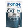 Влажный корм Monge Cat Grill для стерилизованных кошек, с форелью, паучи, 85 г x 28 шт