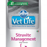 Farmina Vet Life Cat Struvite Management для кошек, рецидивы мочекаменной болезни; идиопатический цистит