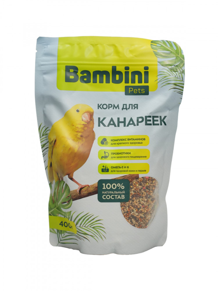 Корм Bambini Pets для канареек
