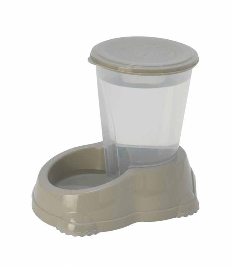 Moderna авто-поилка Smart для собак и кошек нескользящая, 3л теплый серый