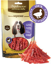 Деревенские лакомства Утиная нарезка сушеная