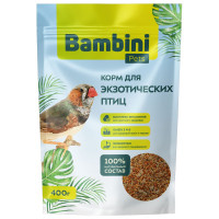Корм Bambini Pets для экзотических птиц