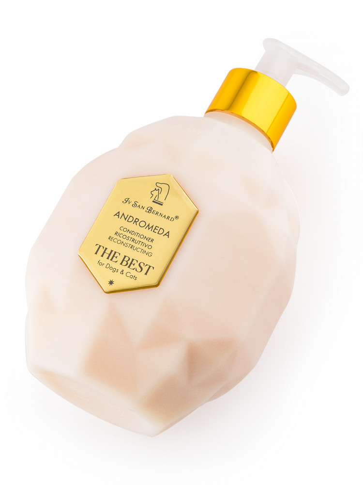 Iv San Bernard The Best line Andromeda Кондиционер для собак и кошек, для выпадающей шерсти и чувствительной кожи с экстрактом шиповника