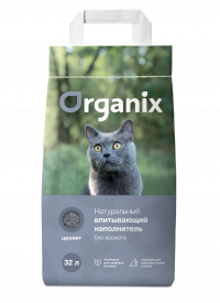 Organix впитывающий наполнитель для чувствительных кошек без запаха, элитный (Elite+)