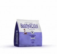 Сухой корм Buddy&amp;Sol Premium Sensitive для взрослых собак средних и крупных пород с чувствительным пищеварением с индейкой