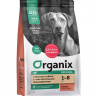 Organix Salmon - сухой корм для взрослых собак с лососем, фруктами и овощами для чувствительного пищеварения