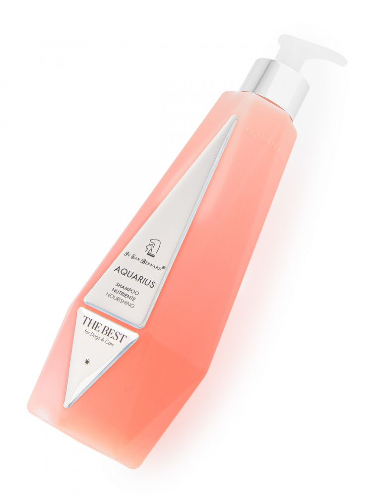Iv San Bernard The Best line Aquarius Шампунь для собак и кошек, для восстановления и питания шерсти с экстрактом виноградной лозы