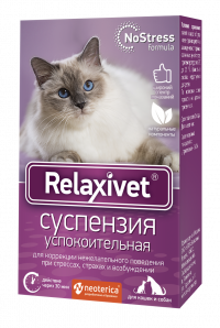 Relaxivet Суспензия успокоительная для кошек и собак 25 мл