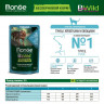  Влажный корм Monge Cat BWild GRAIN FREE для стерилизованных кошек, беззерновой, из тунца с креветками и овощами, паучи, 85 г x 28 шт