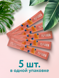 FLORIDA лакомства Крем-суп для котят и кошек для чувствительного пищеварения с лососем и черникой