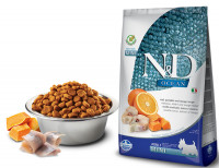 Farmina N&amp;D OCEAN PUMPKIN MINI для собак мелких пород треска c апельcином и тыквой