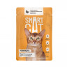 Smart Cat Паучи для взрослых кошек и котят: кусочки курочки с морковью в нежном соусе